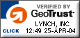 GeoTrust True BusinessID Site Seal